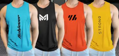 SM SHAYAM CREATION Printed Men Round Neck Multicolor T-Shirt