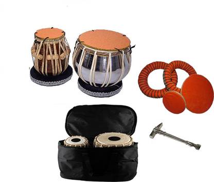MAGA MART MM.Wooden Indian Musical Instrument Bayan Tabla, Dayan Tabla