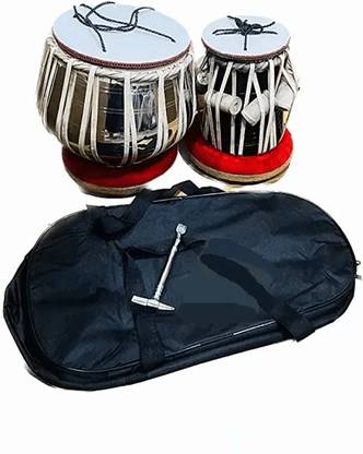 SG MUSICAL Tabla Set Musical Instrument Steel Bayan Sheesham Dayan For Kids Tabla