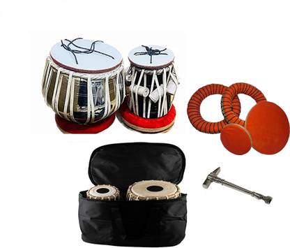 BestBrother Classical Wooden Bayan Tabla, Dayan Tabla For Beginners Tabla