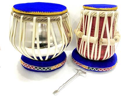 MAGA MART Tabla set with Hammer All Accessories I Complete Professional Package for Bag Tabla