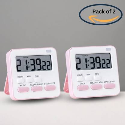 YELONA Digital Pink Clock
