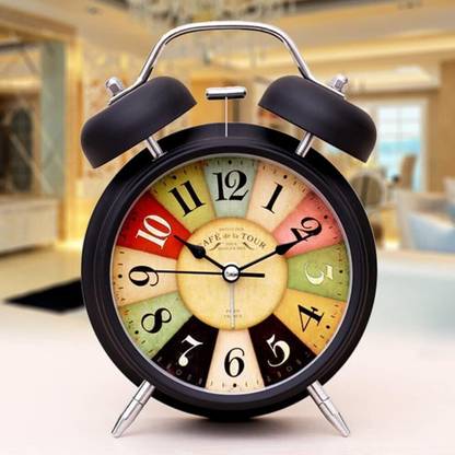 Legion Analog Black Clock