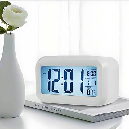 JIWA ESSENCE Digital White Clock