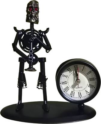 SF ENTERPRISES Analog Black Clock