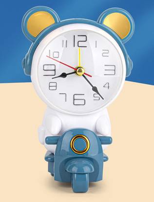 Spiaty Analog Blue Clock