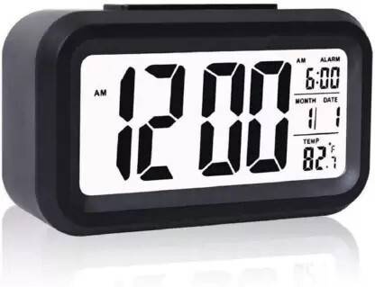 Omi Cart Digital Black Clock