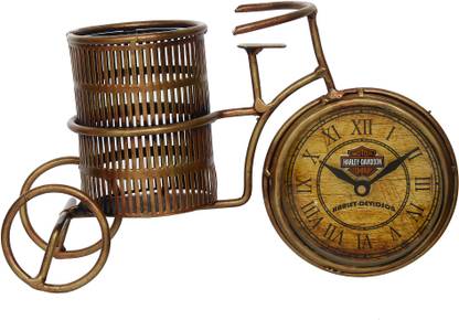 Dartistry Analog Golden Clock