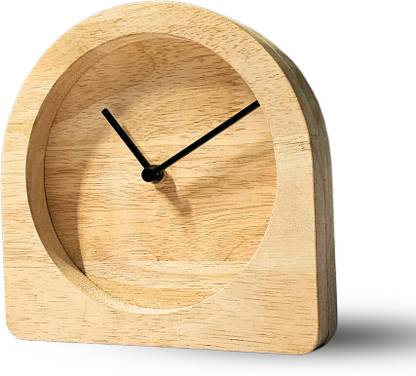 ECOTROPHY Analog WOOD Clock