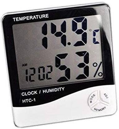 Sakrai Digital White Clock
