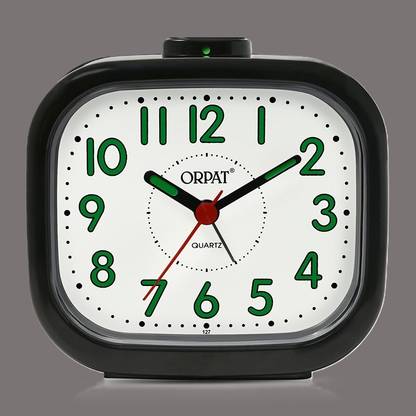 AJANTA Analog Black Clock