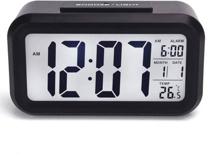 HSV ENTERPRICE Digital Black Clock