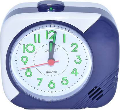 ORPAT Analog Blue Clock