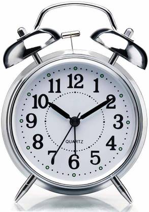 BBD Kitchen Shop Digital Silver Clock