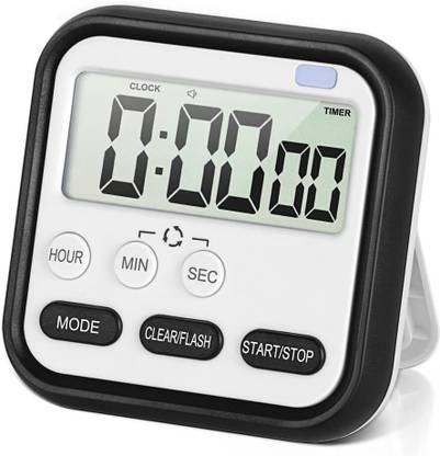 AERYS Digital White Clock