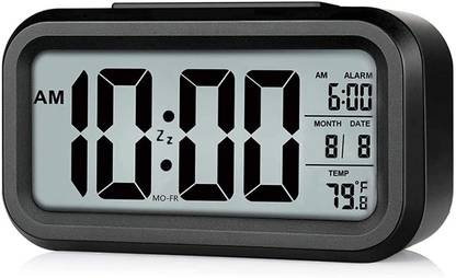 ARDAKI Digital Black Clock