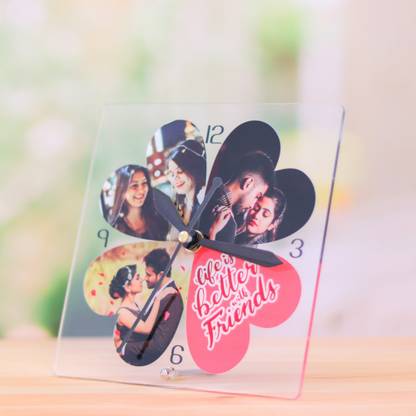 gifteee Analog Multicolor Clock