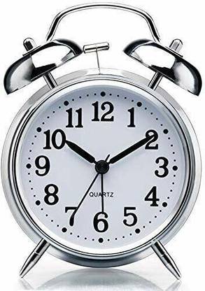BBD Kitchen Shop Analog Silver Clock