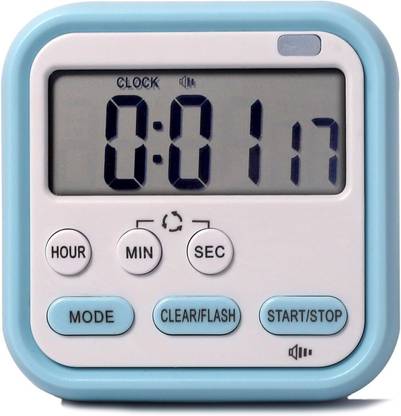 THEODORE Digital Blue Clock