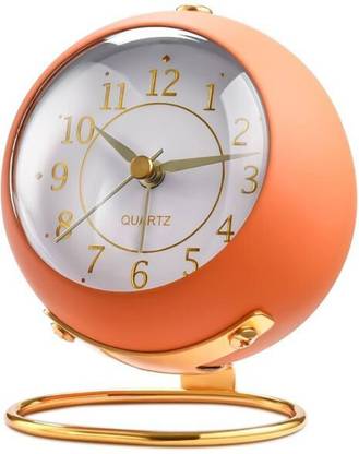 vprotect Analog Orange Clock