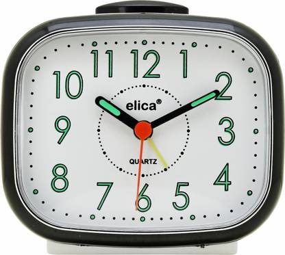 Elica Analog Black Clock