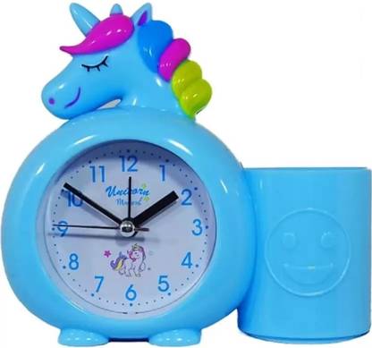 Kadio Analog Blue Clock