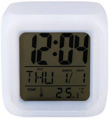 Coozico Digital Multicolor Clock