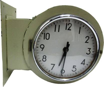 BRASS BLESSING Analog Vintage DOUBLE SIDE Marine Ship's SLAVE Clock (2320) Clock