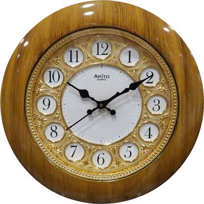 ARITO Analog WOOD Clock