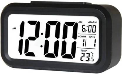 Adonai Digital Black Clock
