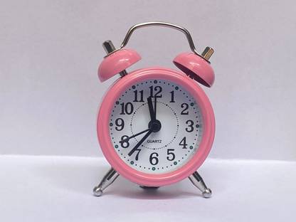 Quartz Analog Onion Pink Clock