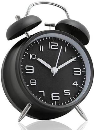 AQUARIUSSTORE Analog Black Clock
