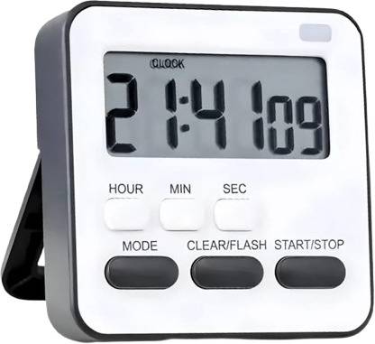 asep Digital White Clock
