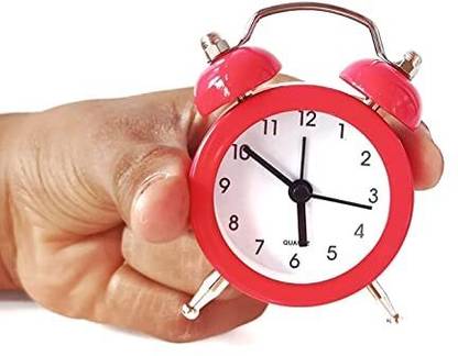 Savi Enterprisez Analog Classic Loud Wake Up Alarm Clock Battery Operated for Heavy Sleepers Kids Clock