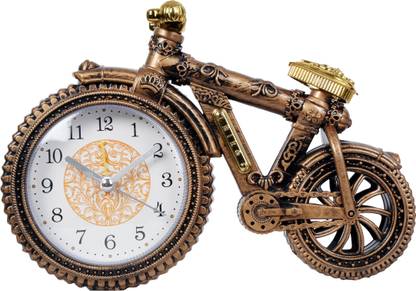 Kadio Analog Copper Clock