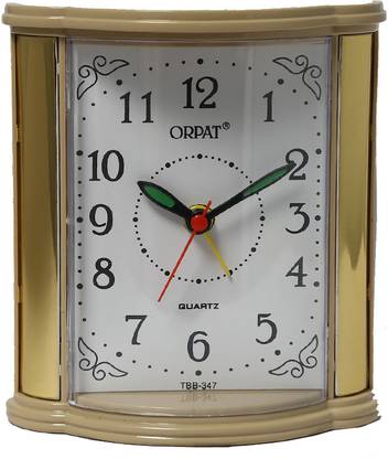 ORPAT Analog Beige Clock