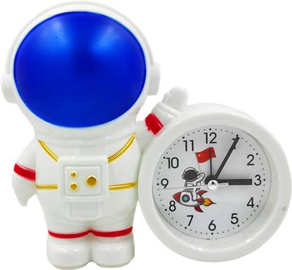 poksi Analog Blue, White Clock