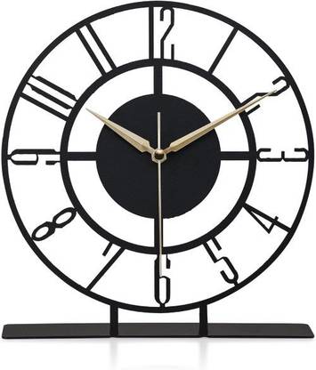 CARTVILLA Analog Black Clock