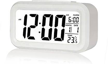 SGM Digital White Clock