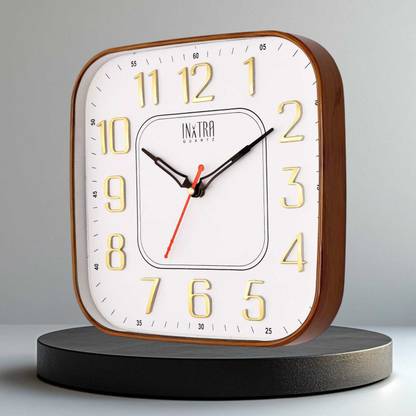 VIYAN Analog Cola Wood Clock