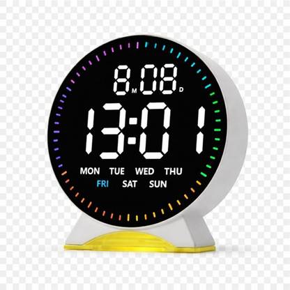 Gnexin Digital White Clock