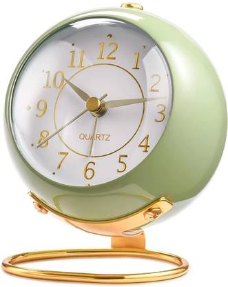 Kadio Analog Green Clock