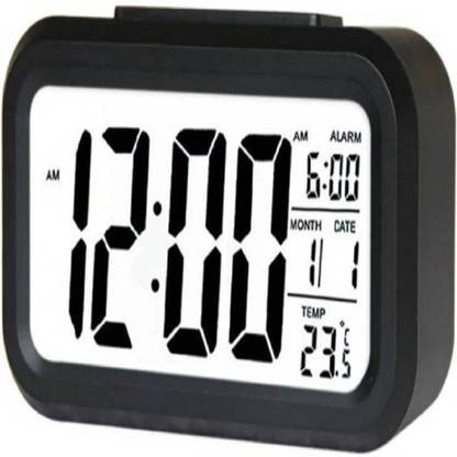 Kadio Digital Black Clock