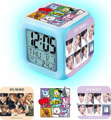 Samvardhan Analog-Digital White Clock