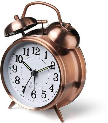 kv enterprises Analog rose gold Clock