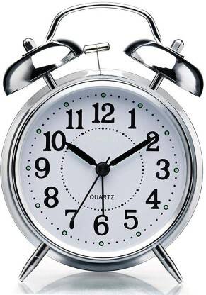 HIVVO Analog White Clock