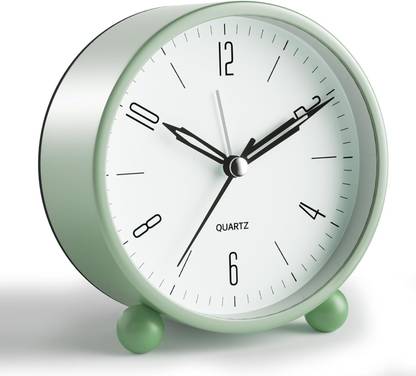 Kadio Analog Green Clock