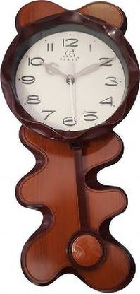 GAUTHAM AGENCIES Analog Brown Clock