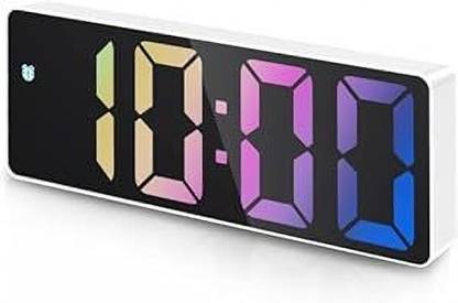 IGADG Digital White Clock