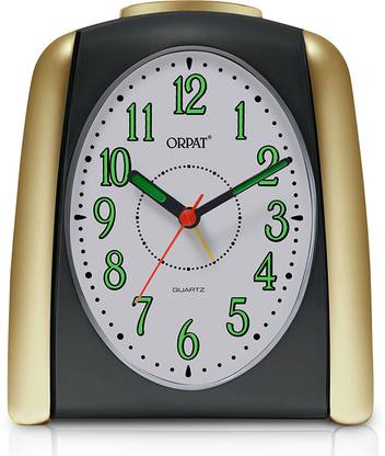 ORPAT Analog Black Clock